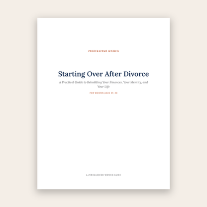 A Woman's Guide to Life After Divorce